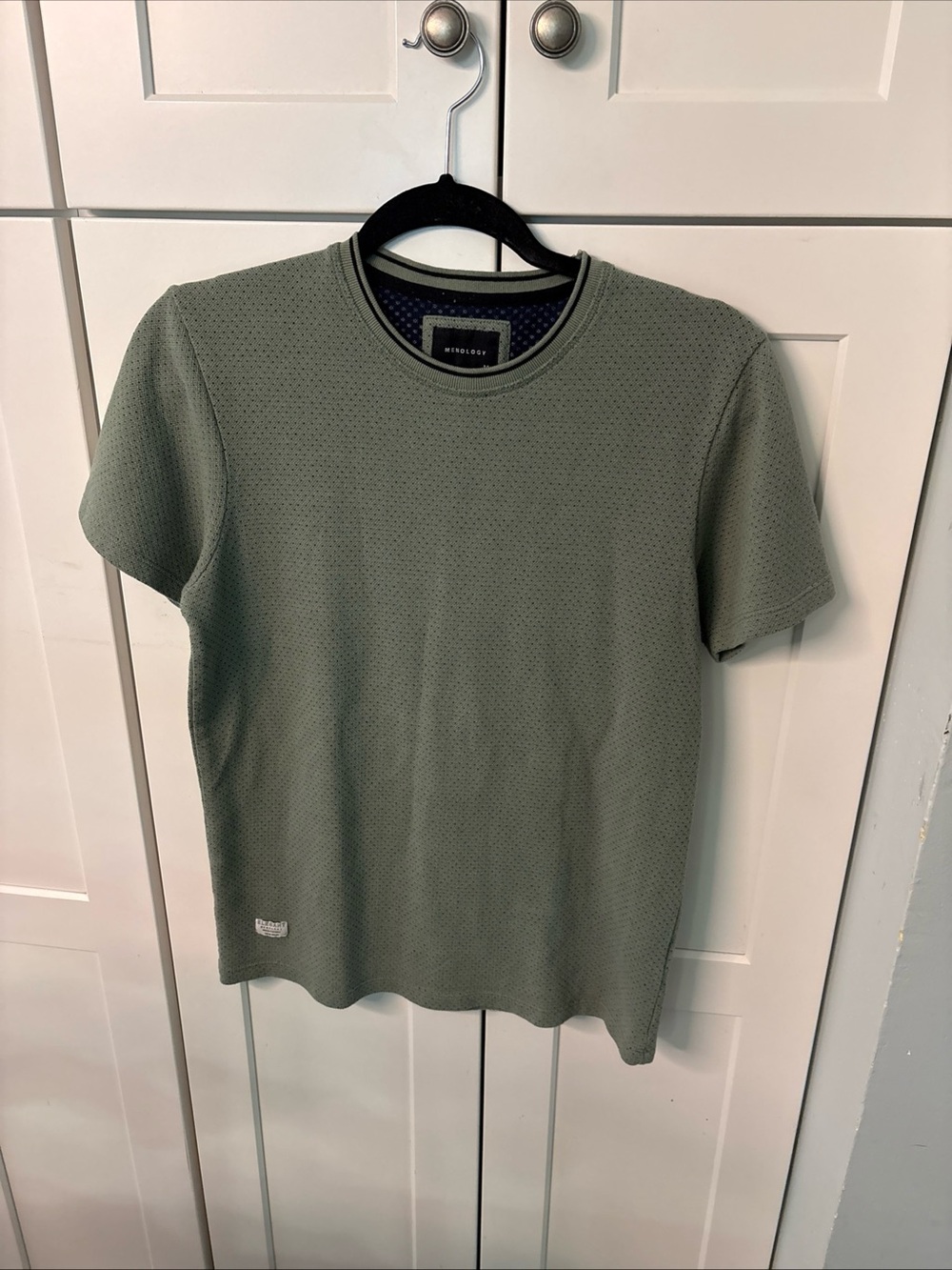 Menology Men's Olive Short Sleeve Crewneck Tee